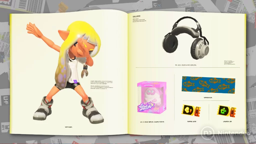 Splatoon 3 Catalogos