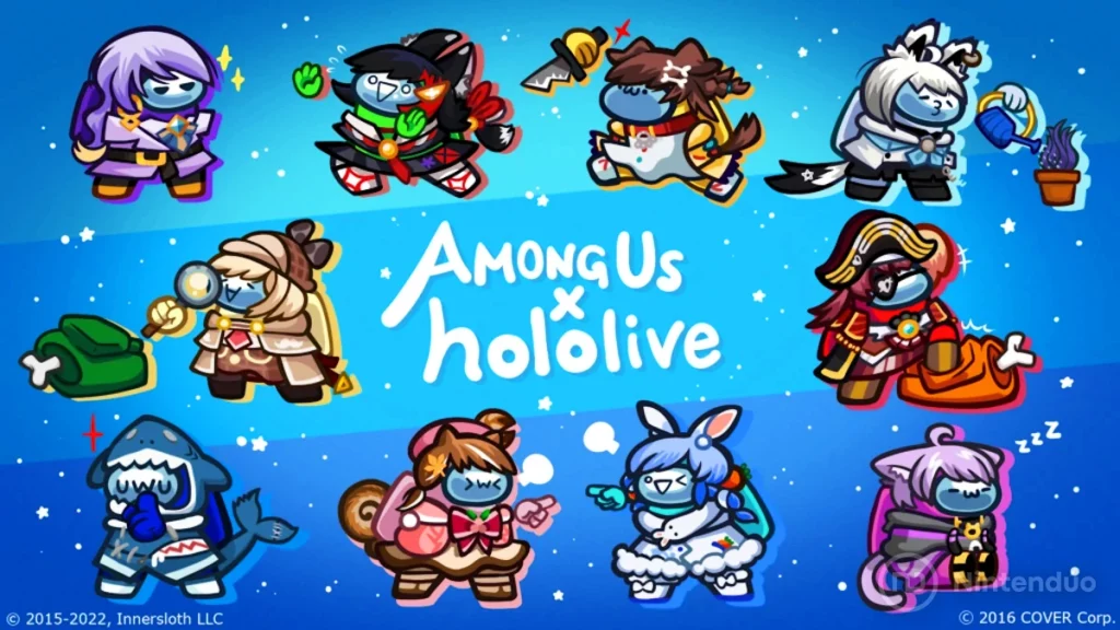 Among Us Colaboracion VTuber Hololive