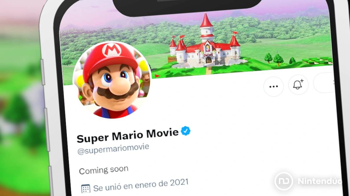 La cuenta de Twitter de Super Mario Movie lleva un año escondida