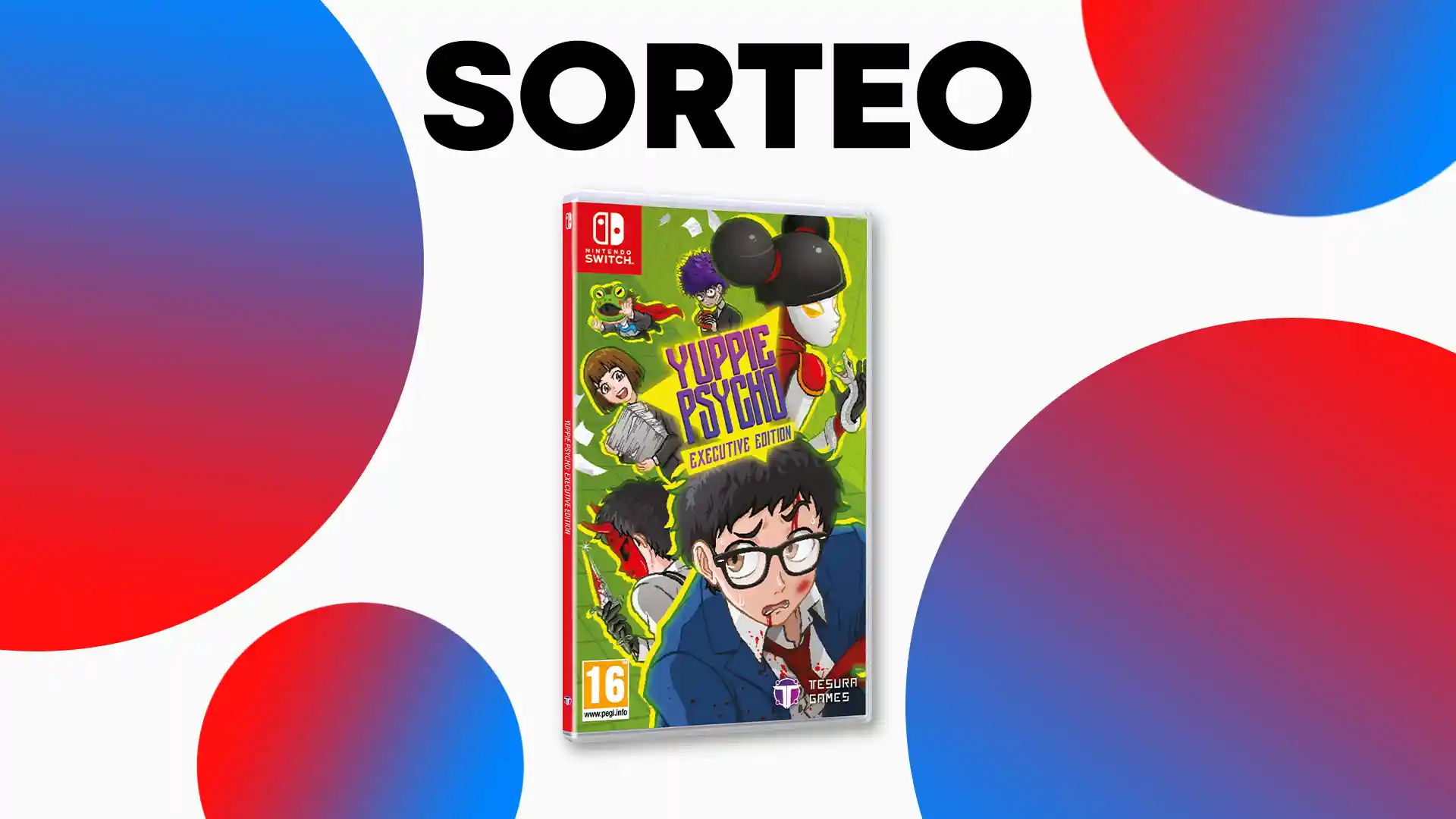 Sorteo de un Yuppie Psycho Executive Edition físico para Switch