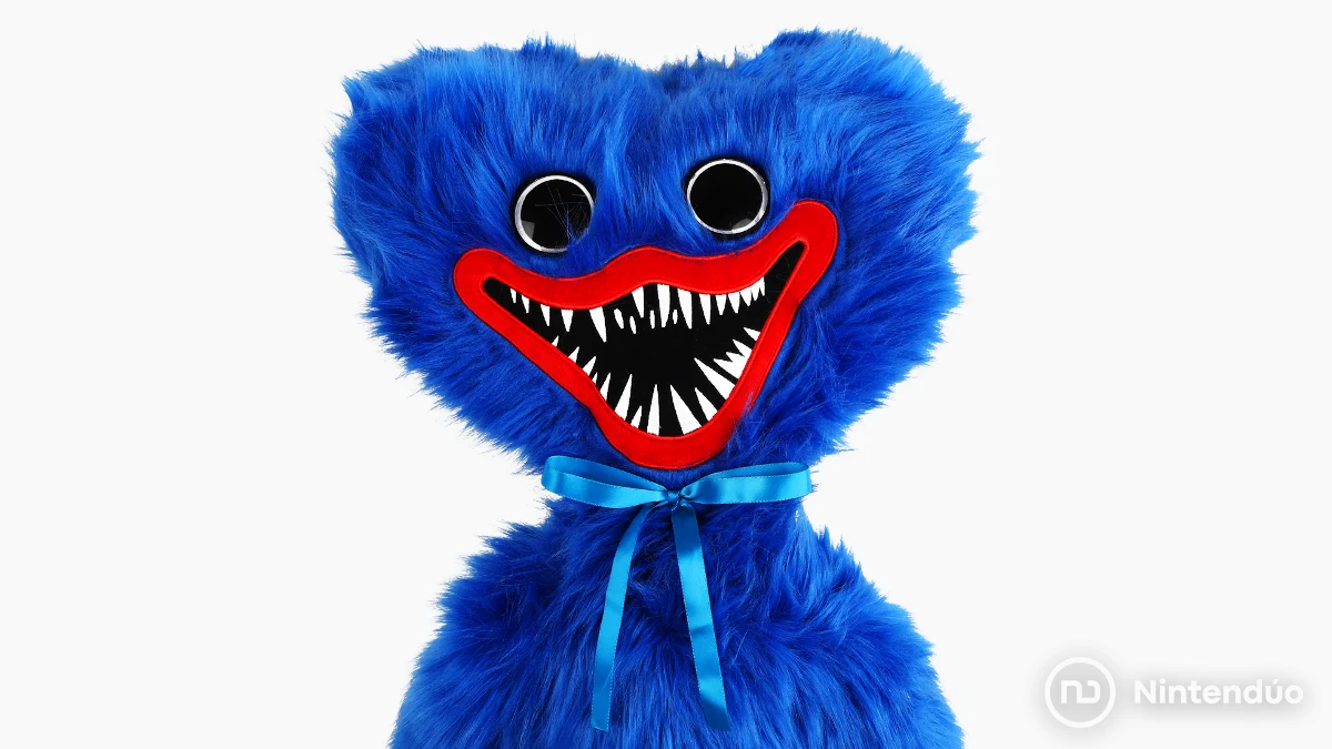 Nuevo peluche gigante oficial de Huggy Wuggy de Poppy Playtime