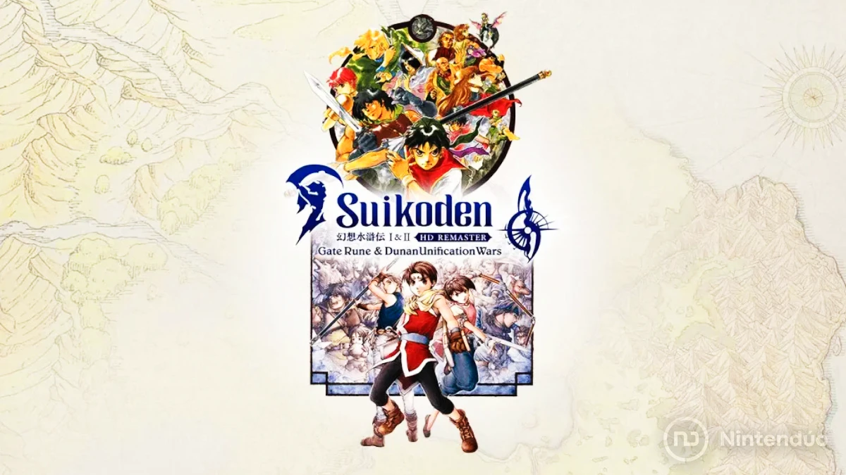 Konami sorprende: Suikoden I y II Remaster en español en Switch