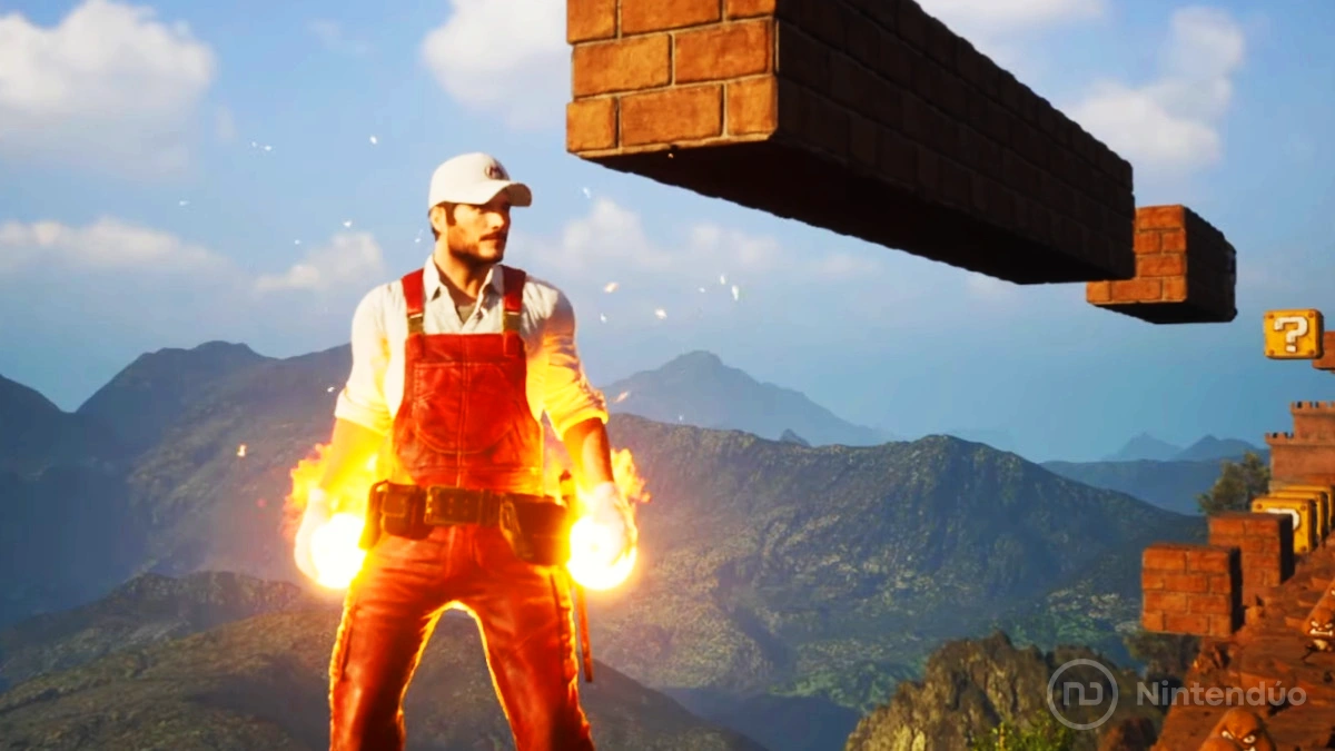 Rehacen Super Mario Bros como un juego realista con Chris Pratt