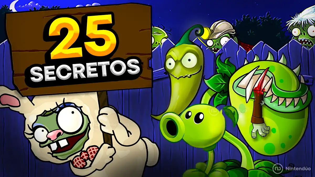 25 secretos de Plants vs Zombies (Curiosidades)