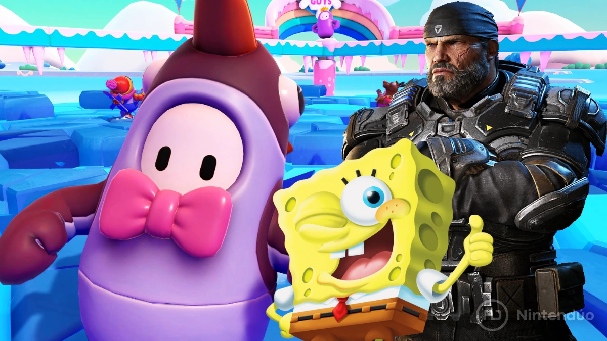 Filtradas las skins de Bob Esponja y Gears of War de Fall Guys