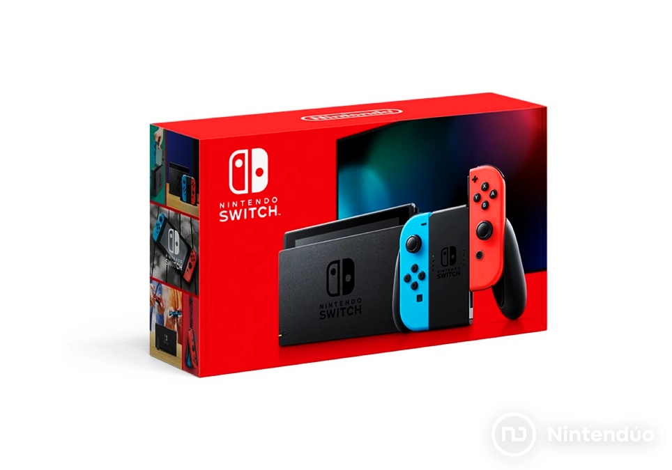 Nintendo Switch Consola 2019 V2 Caja Roja