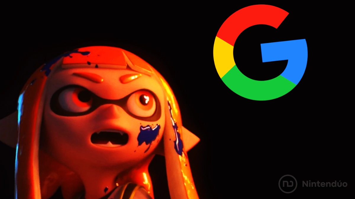 Mira y prueba el divertido guiño de Google a Splatoon 3