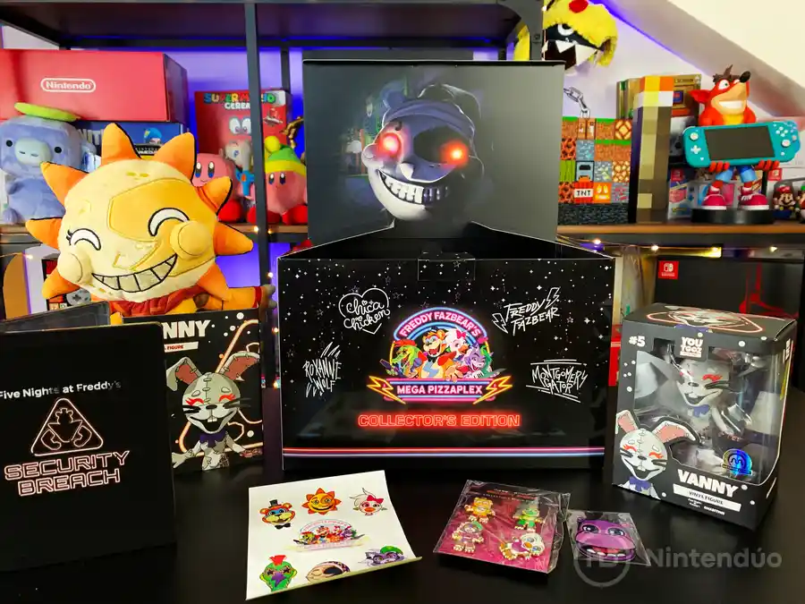 Unboxing de la edición coleccionista de FNAF Security Breach