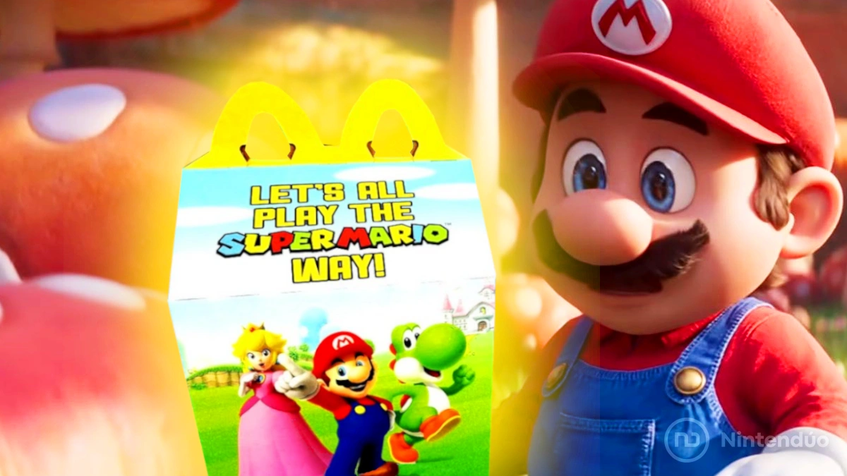 El menú de Super Mario La Película llega a McDonald&#8217;s