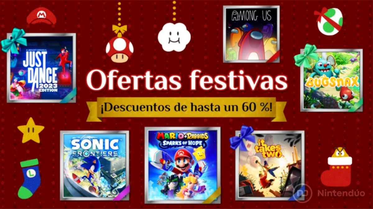 Más de 1500 juegos de Switch rebajados con las Ofertas Festivas