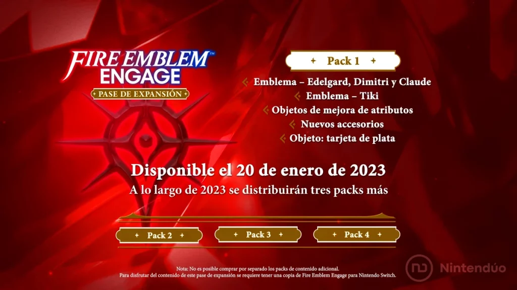 Pase Expansión Fire Emblem Engage