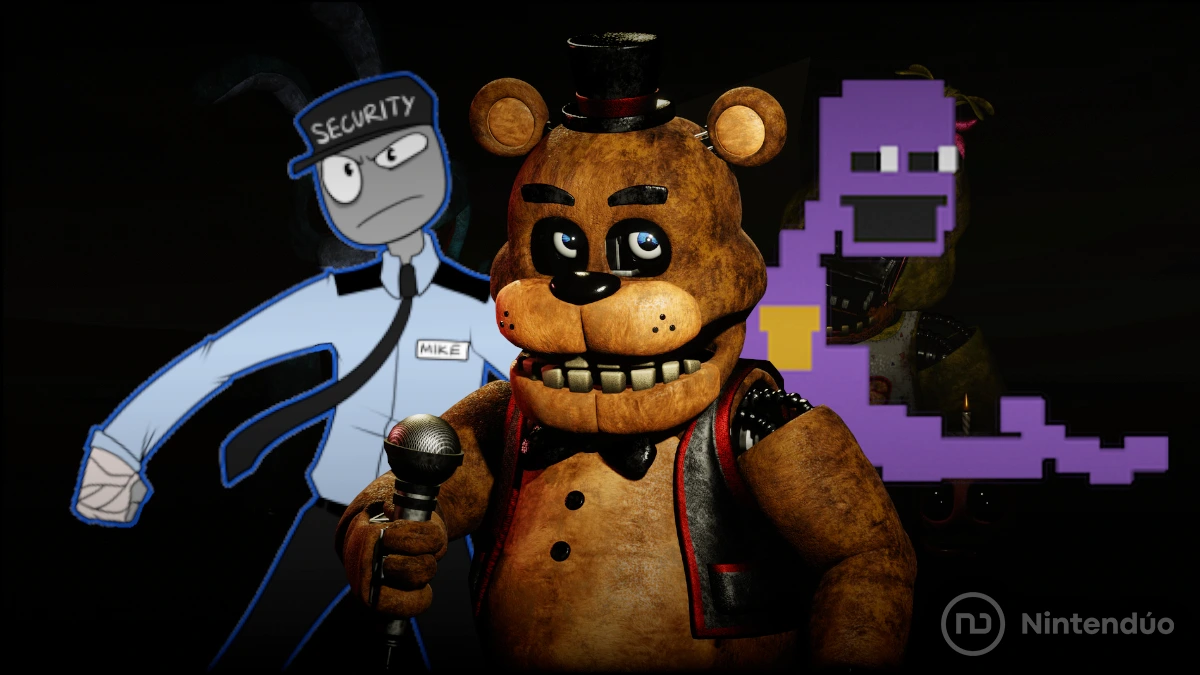 La película de FNAF revela a sus protagonistas y villanos