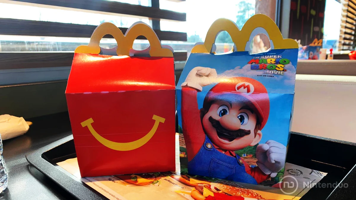 El Menú de Mario Bros la Película llega a McDonald&#8217;s en España: qué incluye