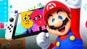 SnipperClips gratis Switch online muestra