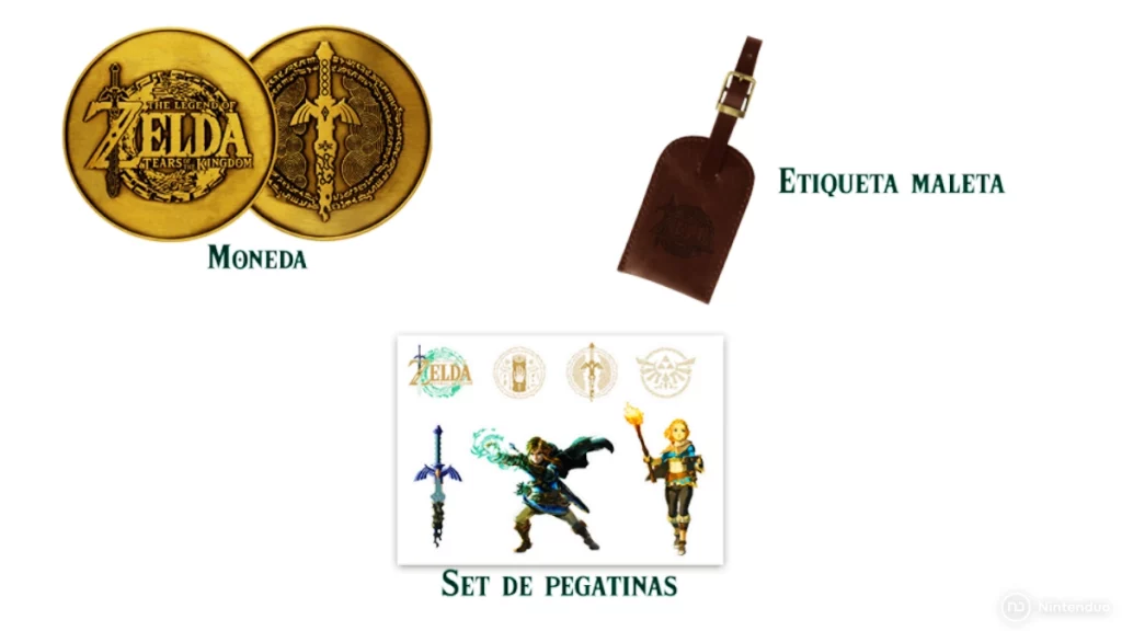 Bonus Regalos Reserva Zelda Tears of the Kingdom