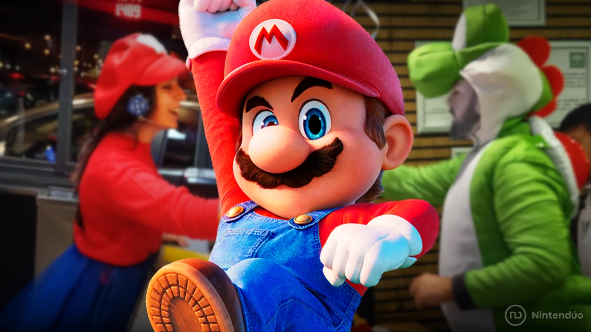 McDonald&#8217;s se viste de Super Mario Bros La Película por carnaval