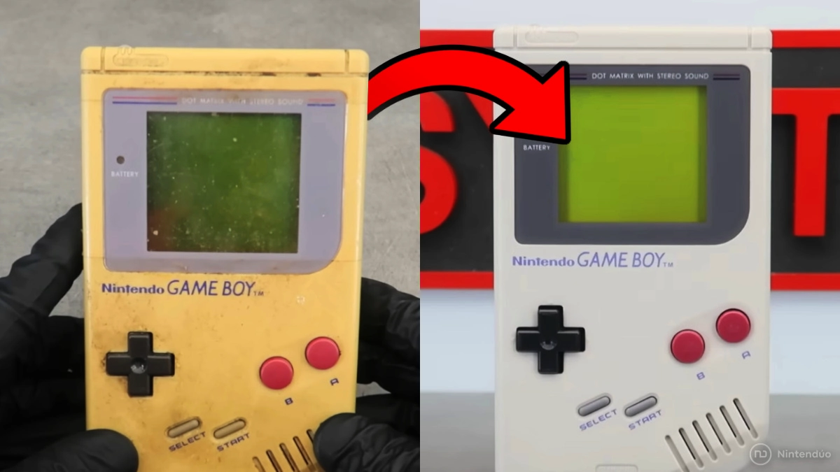 De destruida a nueva: alucina con la reconstrucción de esta Game Boy