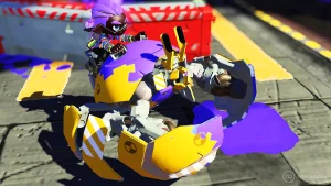 Splatoon 3 Parche Cangrejobot