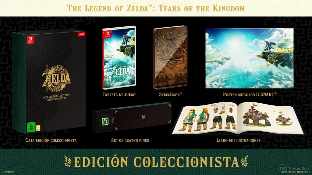 Zelda Tears of the Kingdom Coleccionista